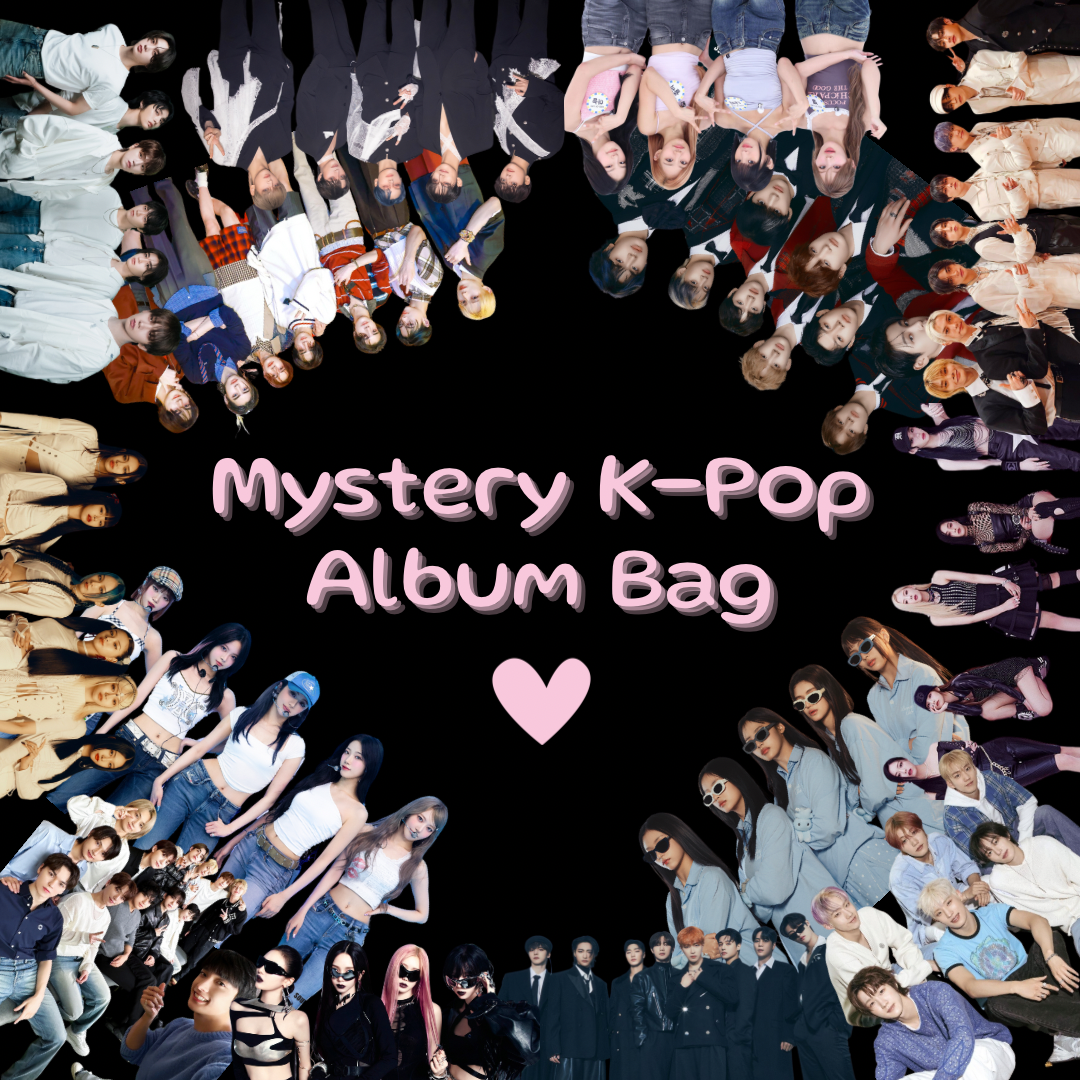 Bolsa de regalos de álbum misterioso de K-pop
