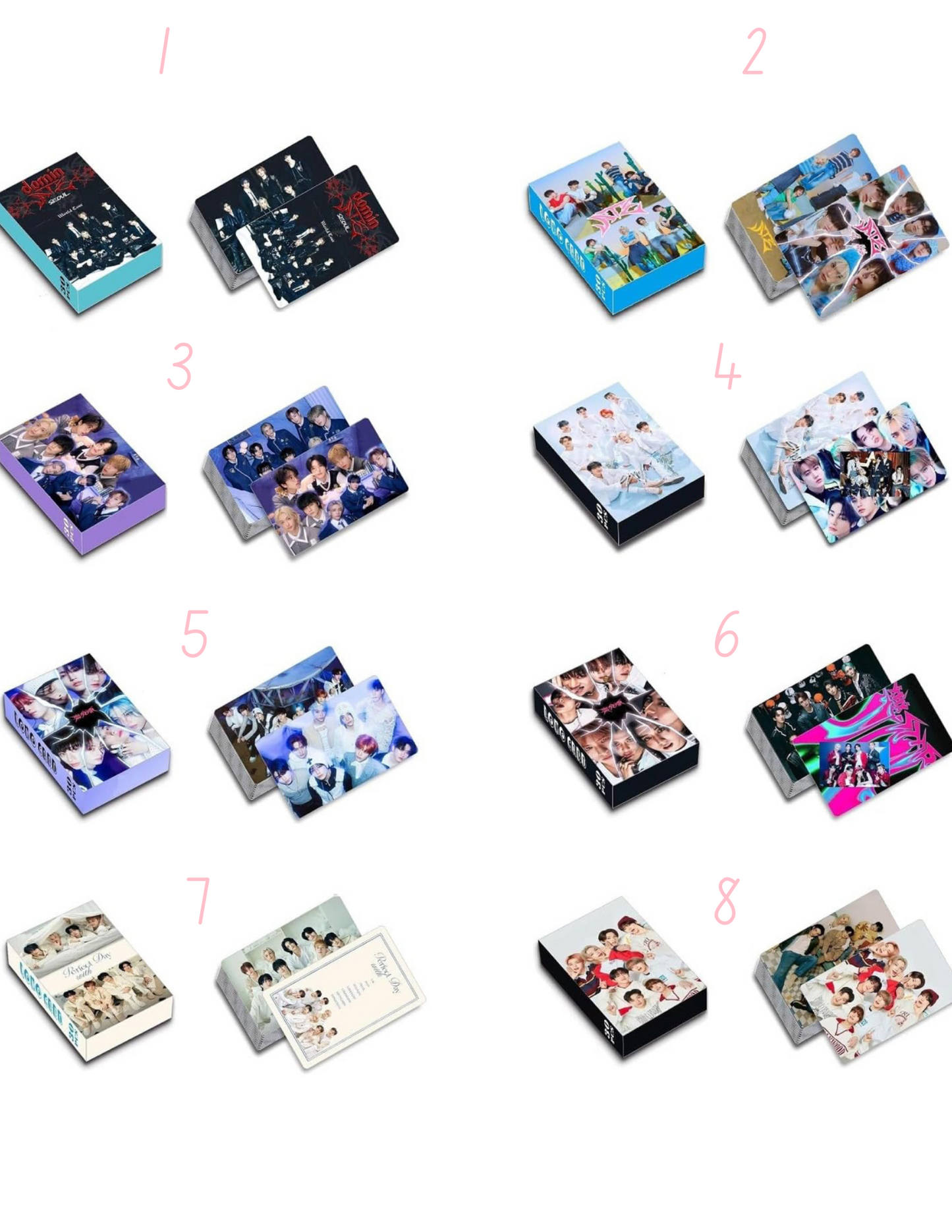 Tarjetas Lomo de Stray Kids