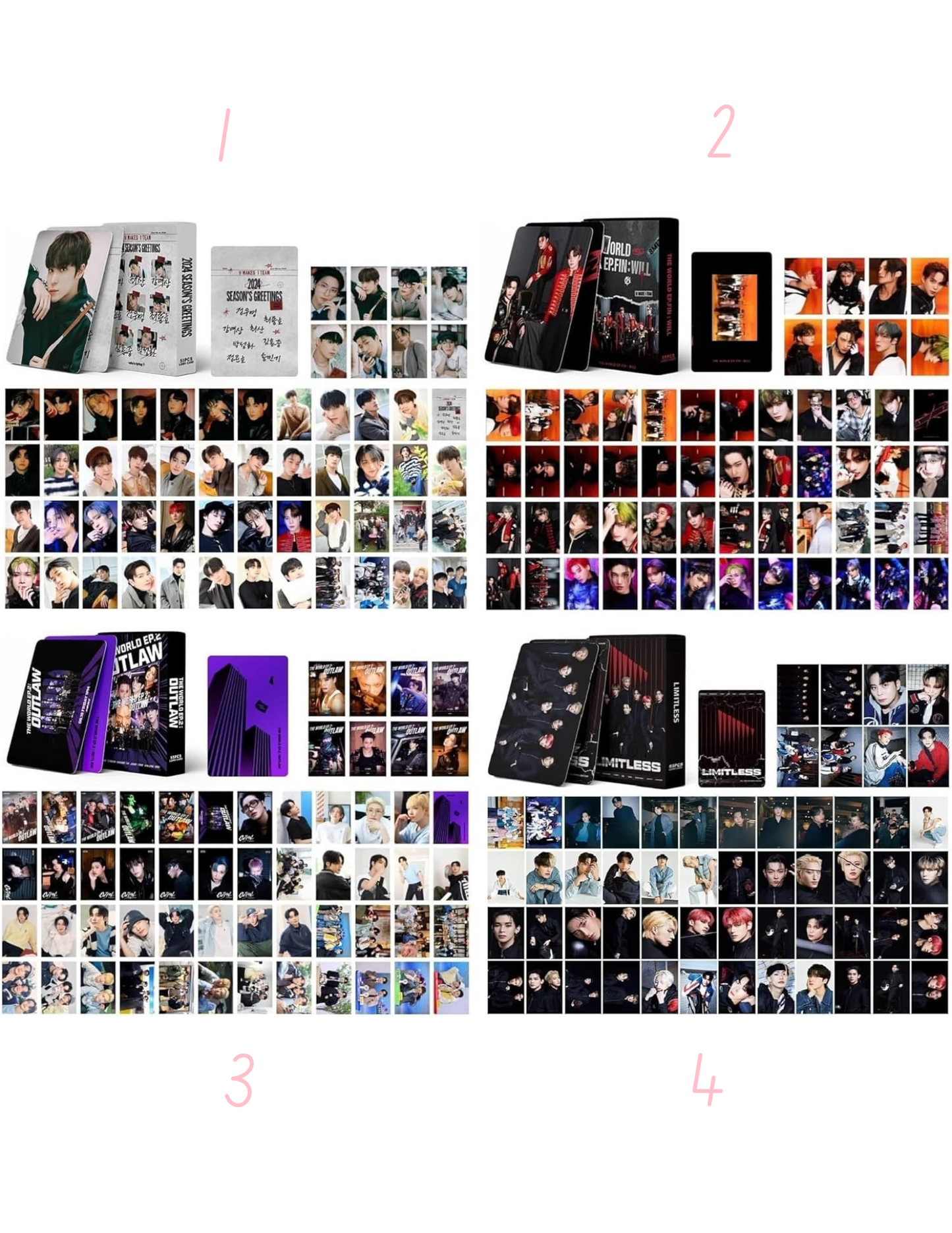 Tarjetas Lomo de Ateez