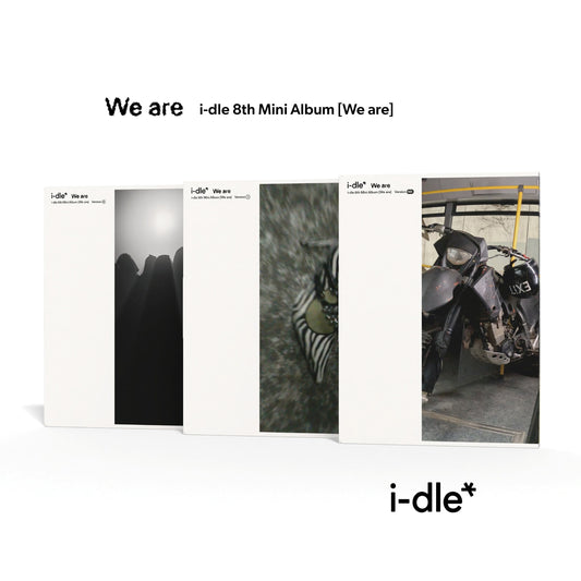 [i-dle] 8th Mini Album [We are] (Version G / Version I / Version WE)