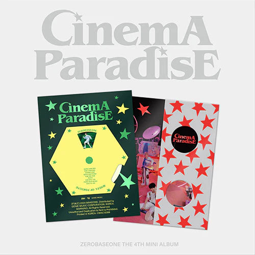 [ZEROBASEONE] 4th Mini Album [CINEMA PARADISE] (ROMANCE Ver. / SF Ver.)