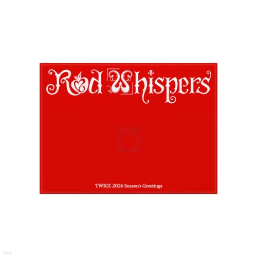 [PRE-ORDER] [TWICE] 2026 SEASON'S GREETINGS [RED WHISPERS]
