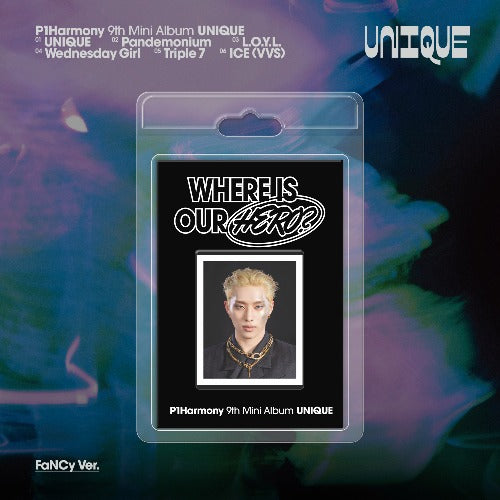 [PRE-ORDER] [P1HARMONY] 9th Mini Album [UNIQUE] (FaNCy Ver.)