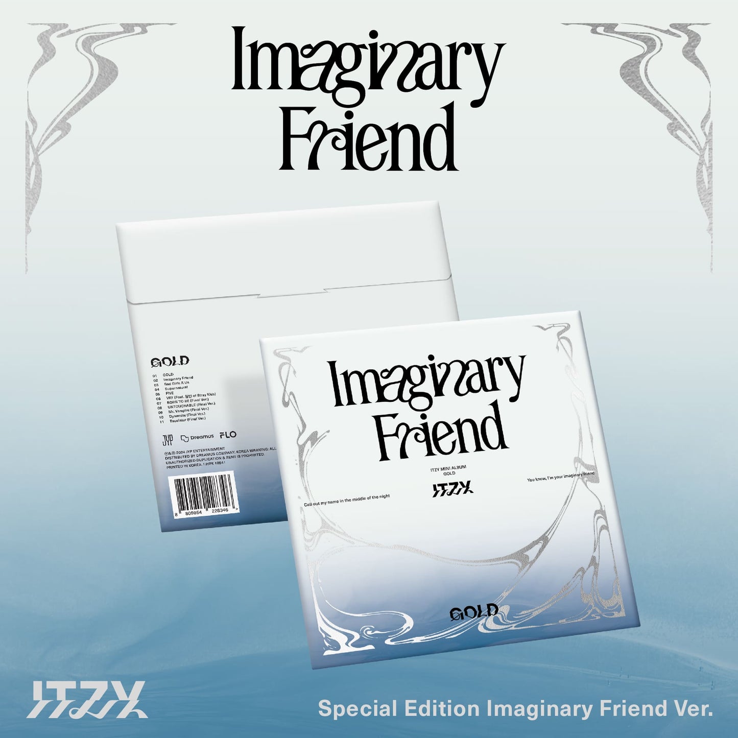 [ITZY] 9th Mini Album [GOLD] (Special Edition) (GOLD Ver. / Imaginary Friend Ver.)