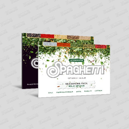 [LE SSERAFIM] 1st Single Album [SPAGHETTI] (Weverse Albums Ver.)