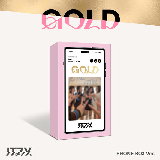 [ITZY] 9th Mini Album [GOLD] (PHONE BOX Ver.)