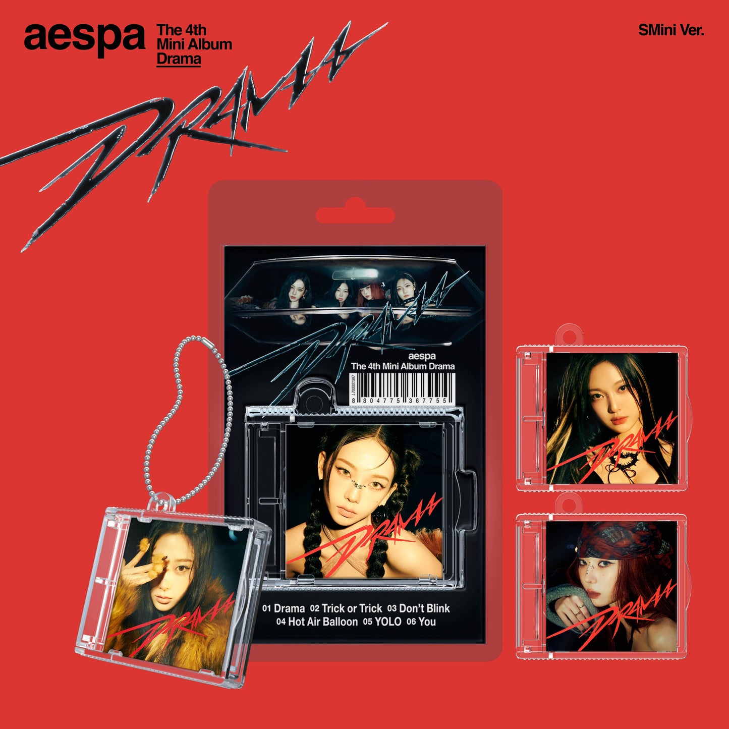 [aespa] 4th Mini Album [Drama] (SMini Ver.) (Random Ver.)