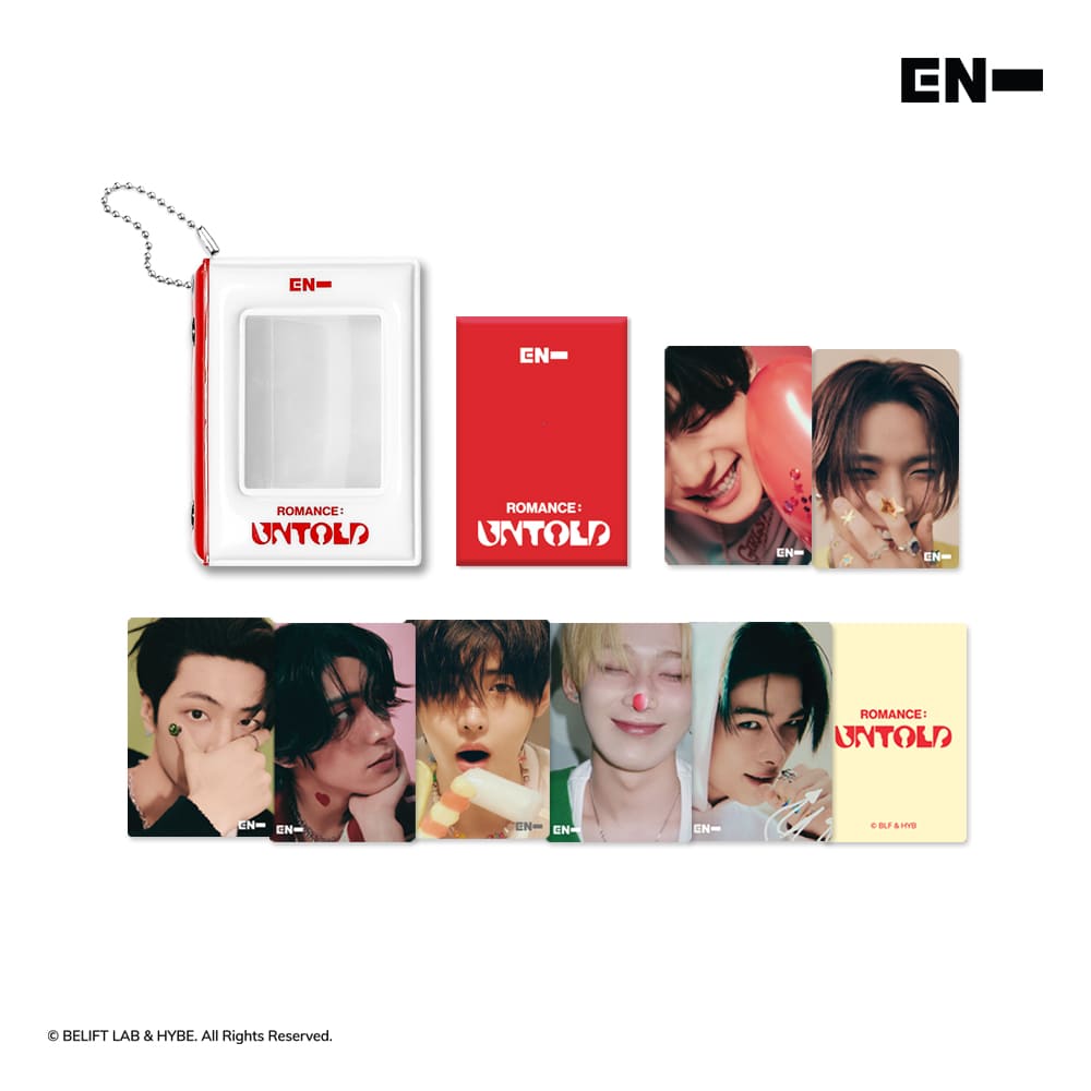 [PRE-ORDEN] [ENHYPEN] MD [ROMANCE: INÉDITO] (Carpeta de tarjetas lenticular)