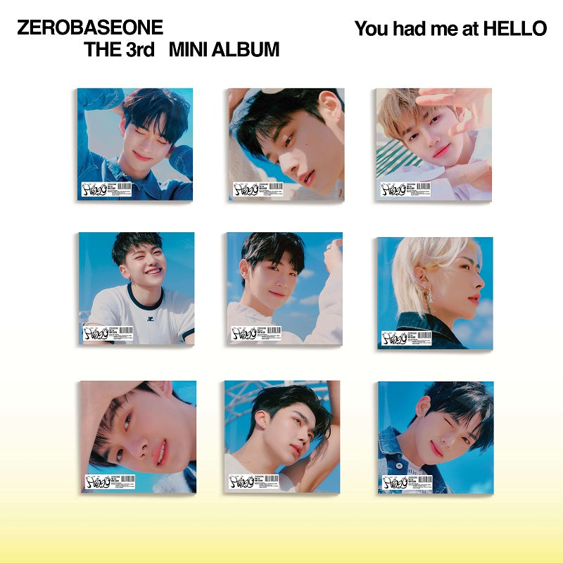 [ZEROBASEONE] 3rd Mini Album [You had me at HELLO] (Digipack Ver.) (Random Ver.)