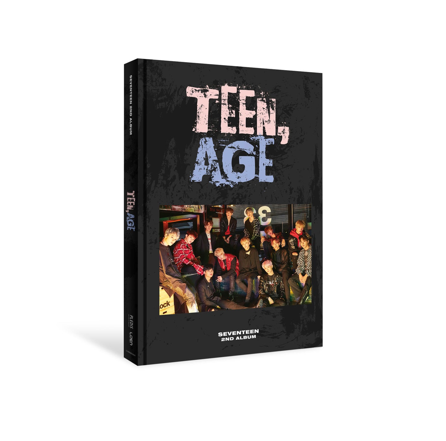[SEVENTEEN] 2nd Album [TEEN, AGE] (WHITE Ver. / GREEN Ver. / ORANGE Ver. / RS Ver.) (Random Version)