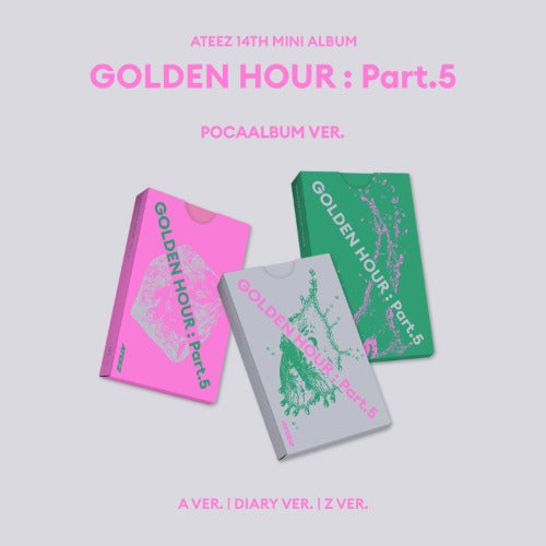[ATEEZ] 14th Mini Album [GOLDEN HOUR : Part.5] (POCAALBUM)