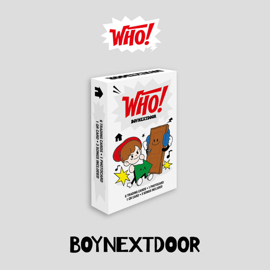 [BOYNEXTDOOR] 1st Single [WHO!] (Weverse Albums ver.)