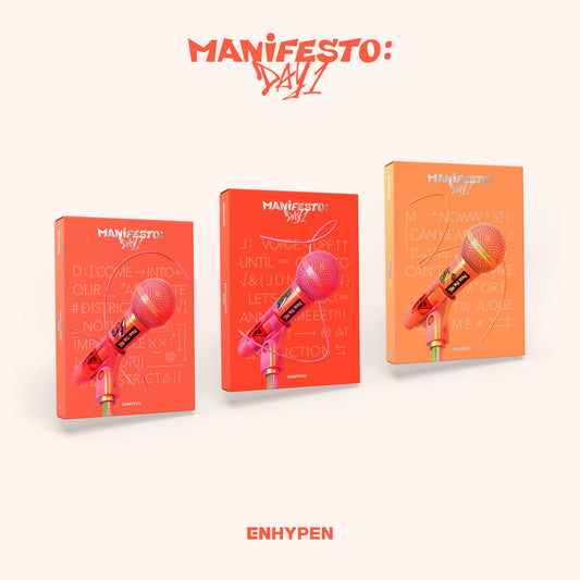 [ENHYPEN] 3rd Mini Album [MANIFESTO : DAY 1]