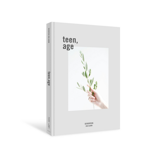 [SEVENTEEN] 2nd Album [TEEN, AGE] (WHITE Ver. / GREEN Ver. / ORANGE Ver. / RS Ver.) (Random Version)