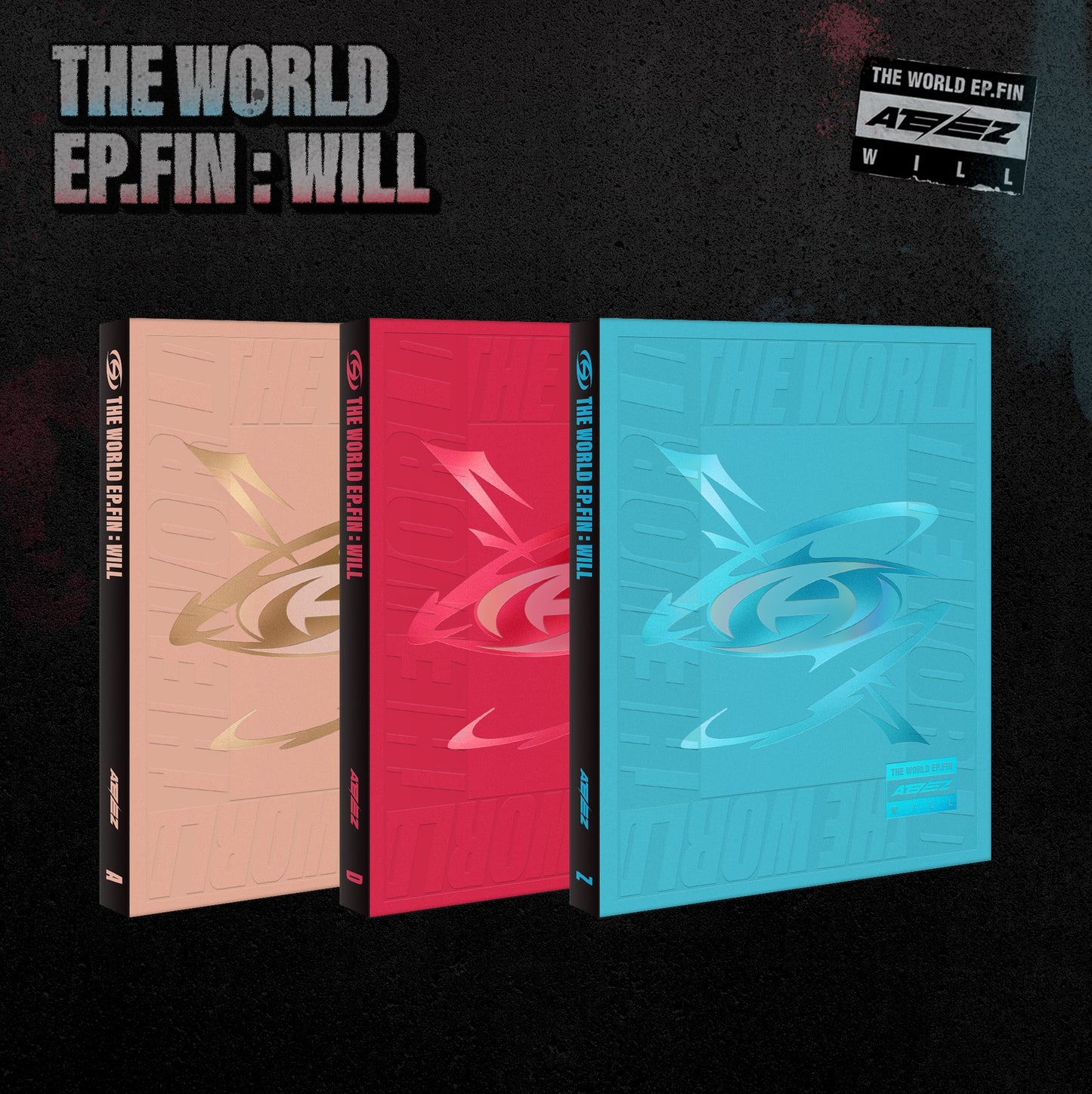 [ATEEZ] 2nd Album [THE WORLD EP.FIN : WILL] (A Ver. / DIARY Ver. / Z Ver.) (Random Ver.)