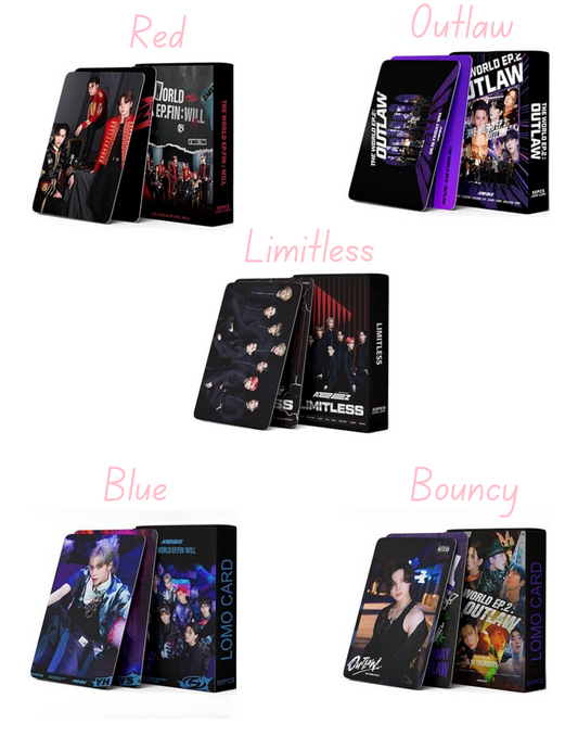 Ateez Lomo Cards