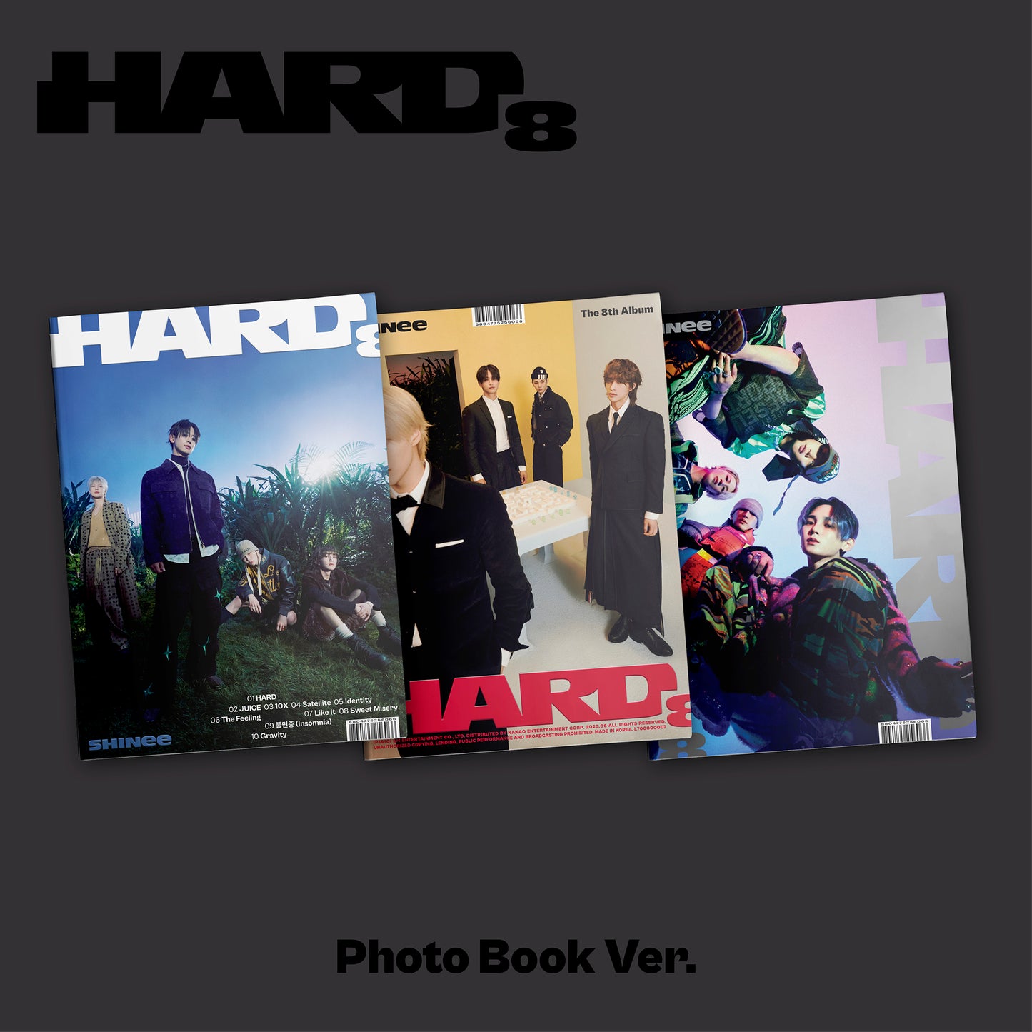 [SHINee] 8th Album [HARD] (Photobook Ver.) (Random Version)