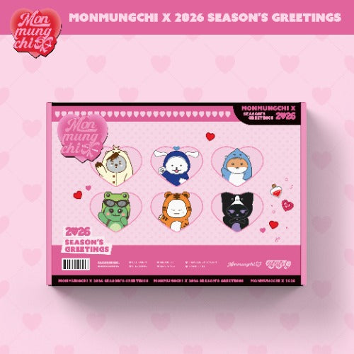[PRE-ORDER] [MONSTA X] MONMUNGCHI X 2026 SEASON'S GREETINGS