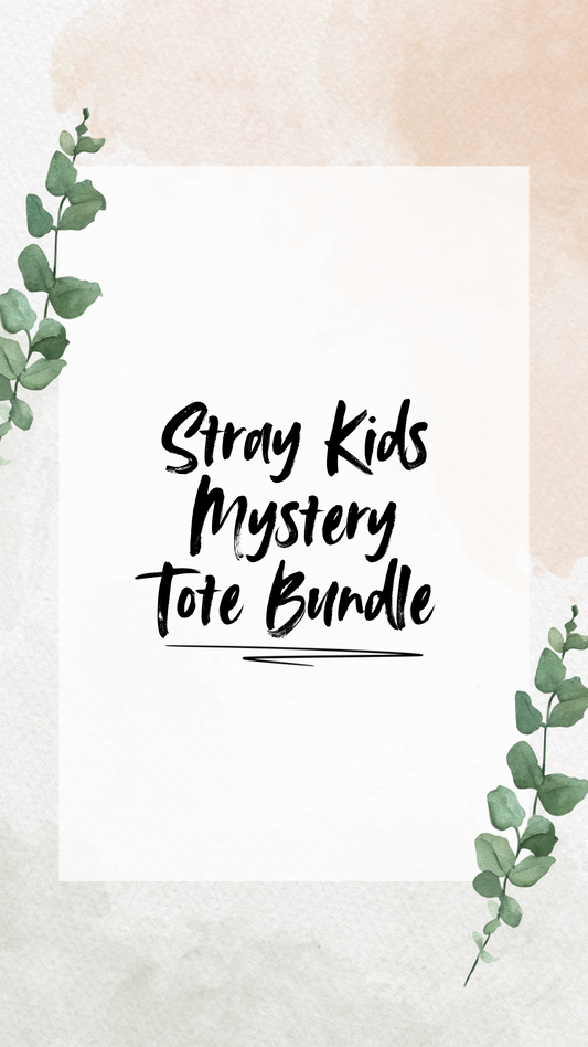 Stray Kids Mystery Tote Bundle + Accessory Pack