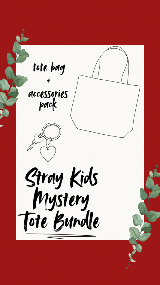 Stray Kids Mystery Tote Bundle + Accessory Pack