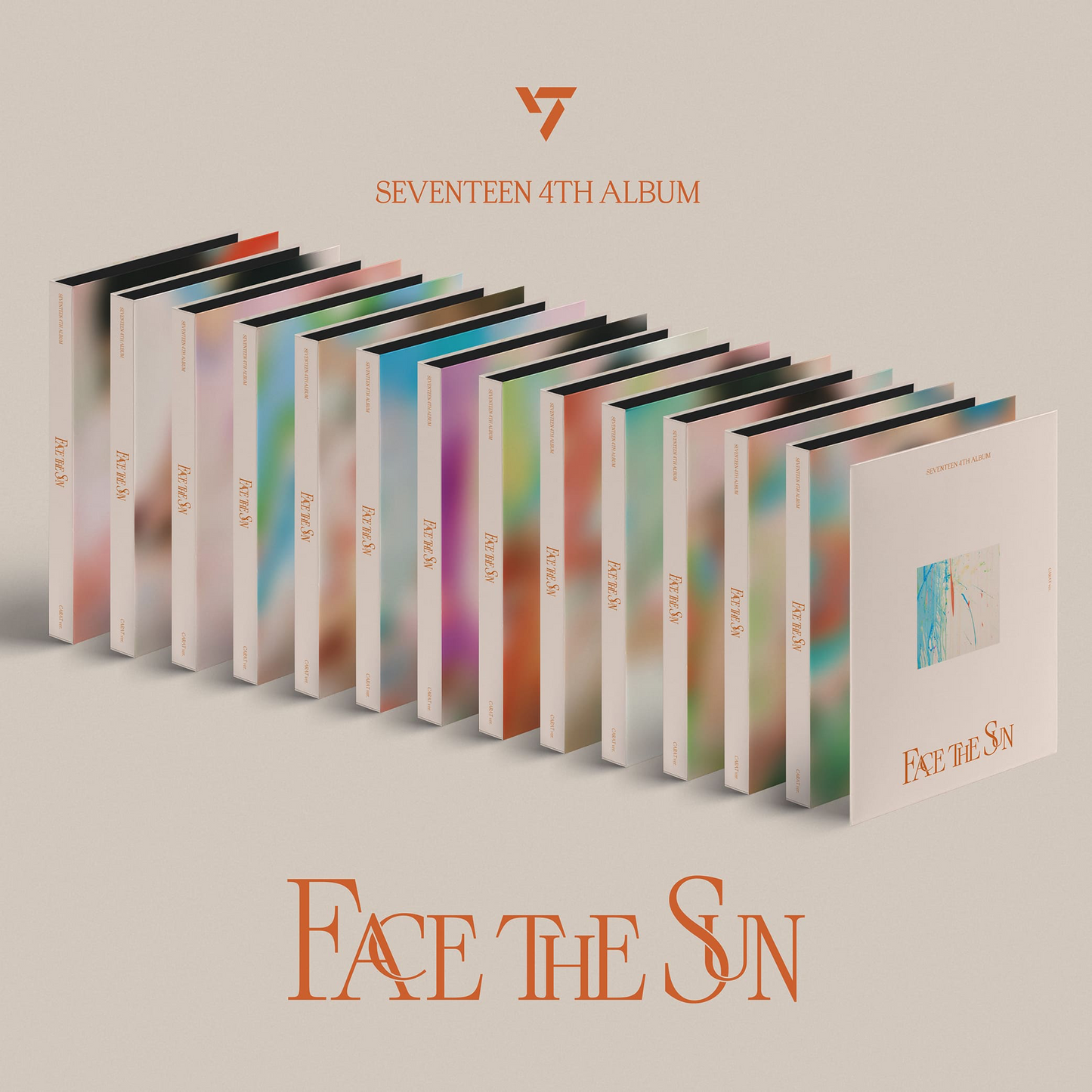 [RESTOCK] [SEVENTEEN] 4th Album [Face the Sun] (CARAT Ver.) (Random Ver.)