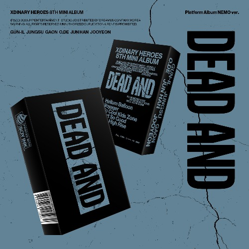 [Xdinary Heroes] 8th Mini Album [DEAD AND] (Platform Album NEMO Ver.)