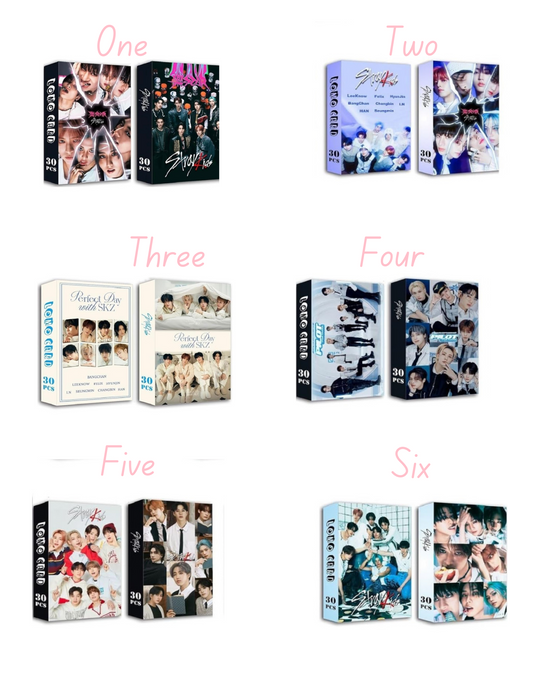 Stray Kids Lomo Cards