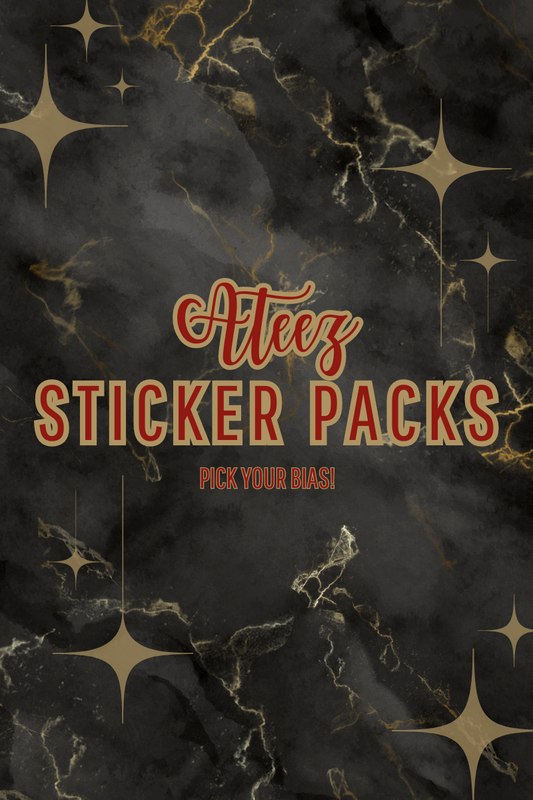 Ateez Sticker Packs