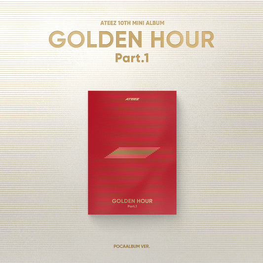 [ATEEZ] 10th Mini Album [GOLDEN HOUR : Part.1] (POCAALBUM)