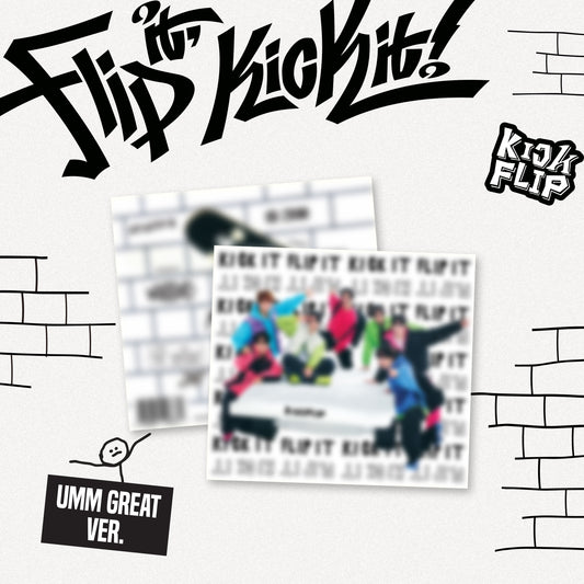 [KickFlip] 1er mini álbum [Flip it, Kick it!] (Umm Great Ver.)