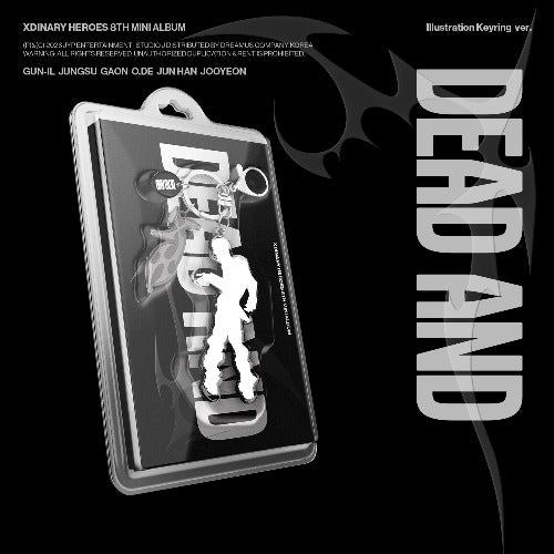[Xdinary Heroes] 8th Mini Album [DEAD AND] (Illustration Keyring Ver.)