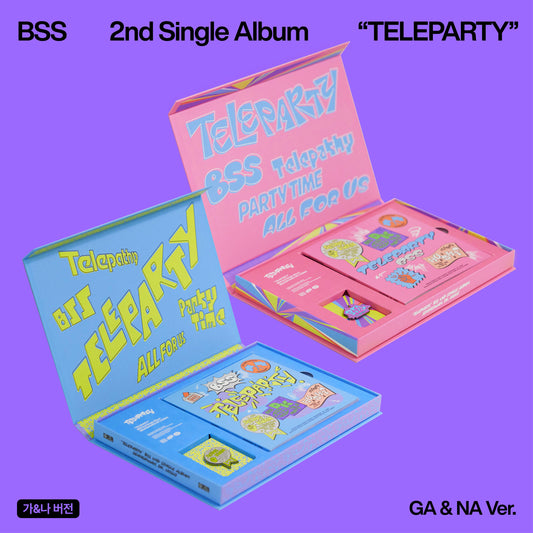 [PRE-ORDER] [BSS] 2nd Single Album [TELEPARTY] (GA Ver. / NA Ver.)