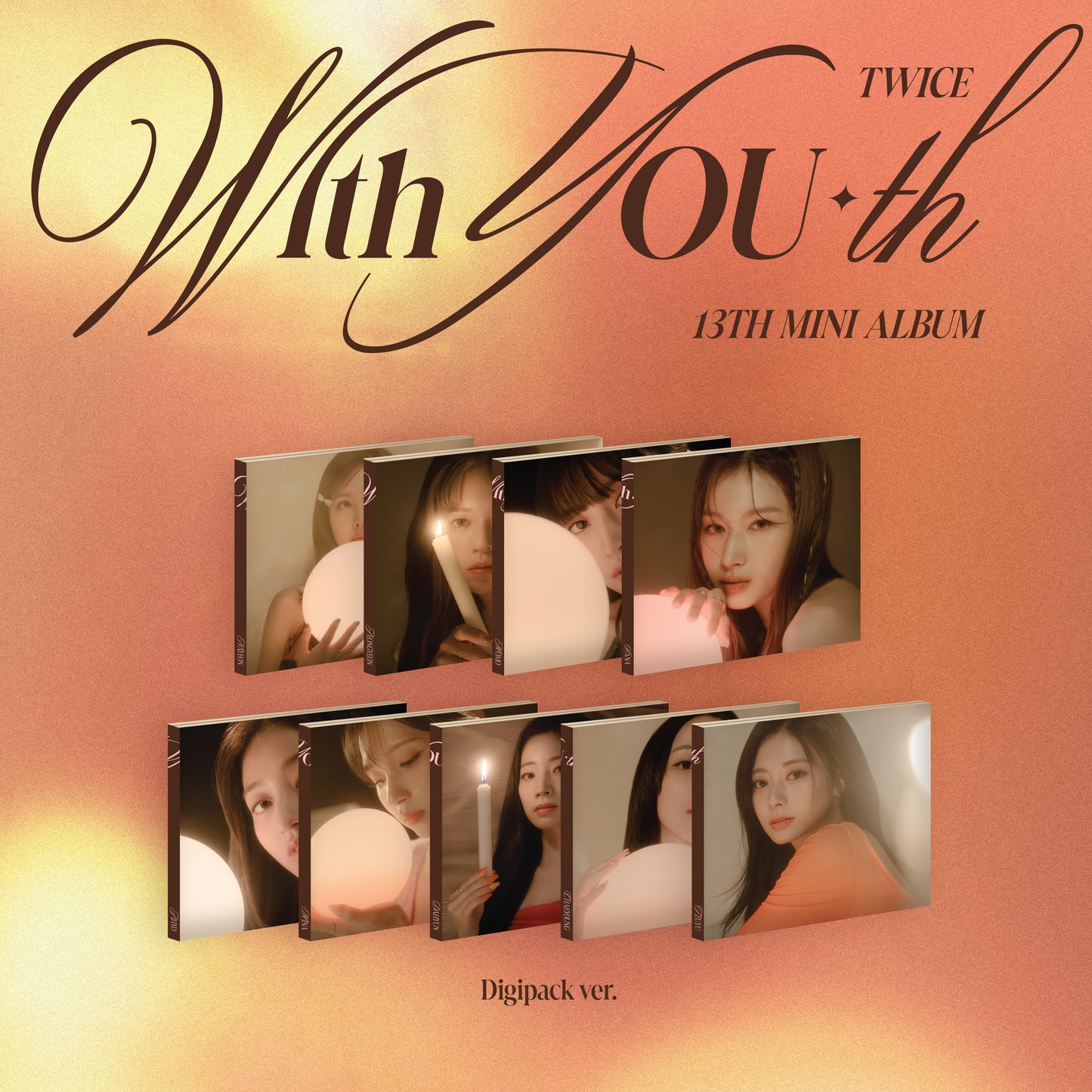 [TWICE] 13th Mini Album [With YOU-th] (Digipack Ver.)