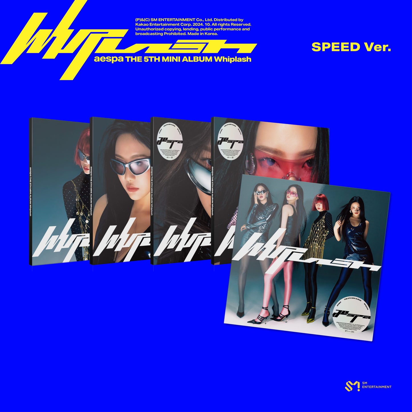 [aespa] 5th Mini Album [Whiplash] (SPEED Ver.)