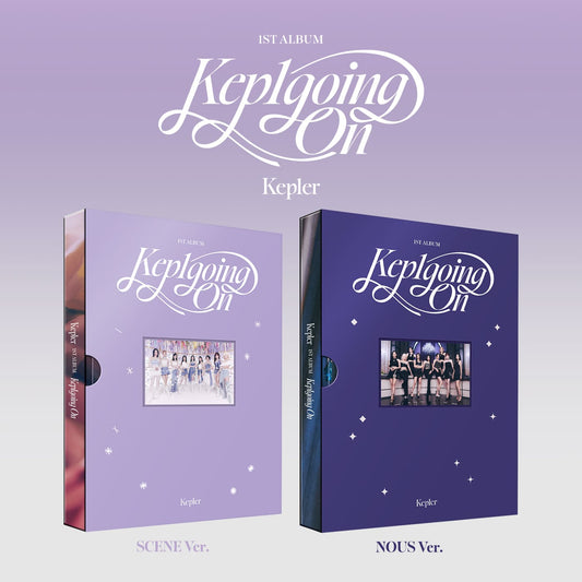 [Kep1er] 1st Album [Kep1going On] (Scene Ver. / Nous Ver.) (Random Ver.)