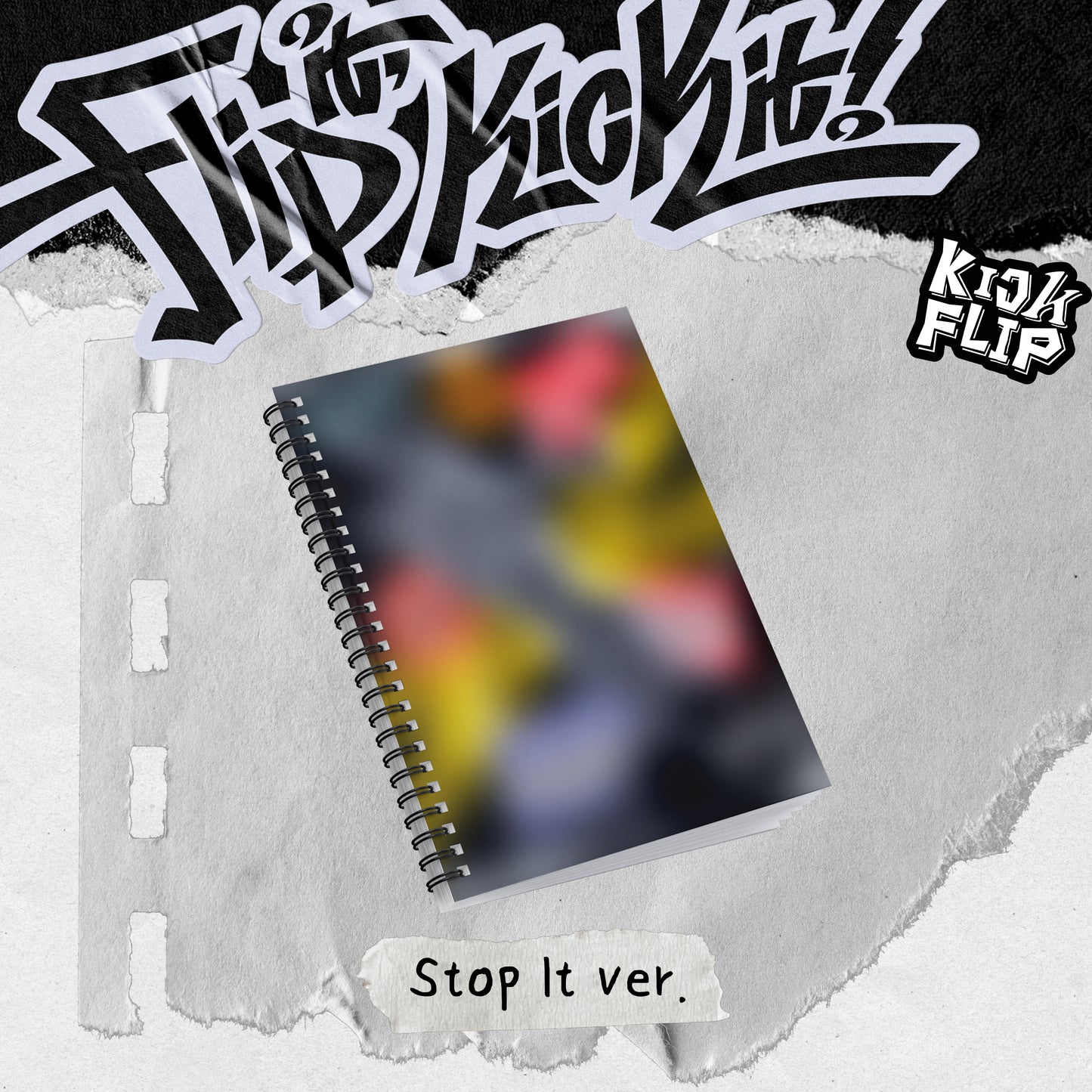 [KickFlip] 1er mini álbum [Flip it, Kick it!] (Versión On Board / Versión Stop it)