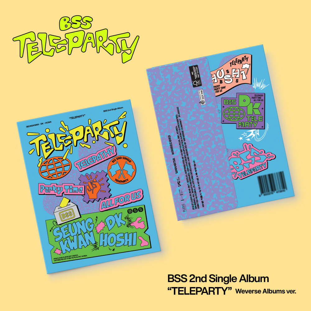 [PRE-ORDER] [BSS] 2nd Single Album [TELEPARTY] (Weverse Albums Ver.)