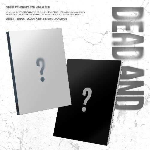[Xdinary Heroes] 8th Mini Album [DEAD AND] (Boy in Chic Ver. / HERO Ver.)