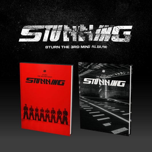 [8TURN] 3rd Mini Album [STUNNING] (THE NEW Ver. / THE REAL Ver.) (Random Ver.)