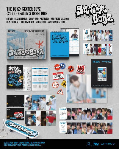 [PRE-ORDER] [THE BOYZ] 2026 SEASON'S GREETINGS [THE BOYZ : SKATER BOYZ]