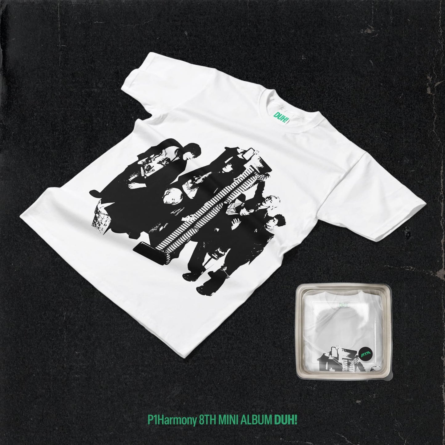 [PRE-ORDEN] [P1HARMONY] 8vo Mini Álbum [¡DUH!] (Versión Plain White T) (Versión MD)