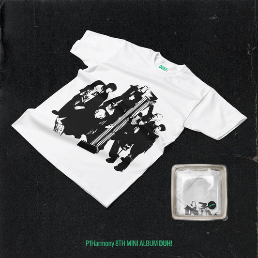 [PRE-ORDEN] [P1HARMONY] 8vo Mini Álbum [¡DUH!] (Versión Plain White T) (Versión MD)