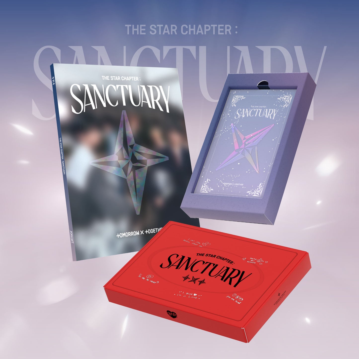 [TOMORROW X TOGETHER] 7th Mini Album [The Star Chapter : SANCTUARY] (KNIGHT / SAVIOR / LOVER Ver.) (Random Ver.)