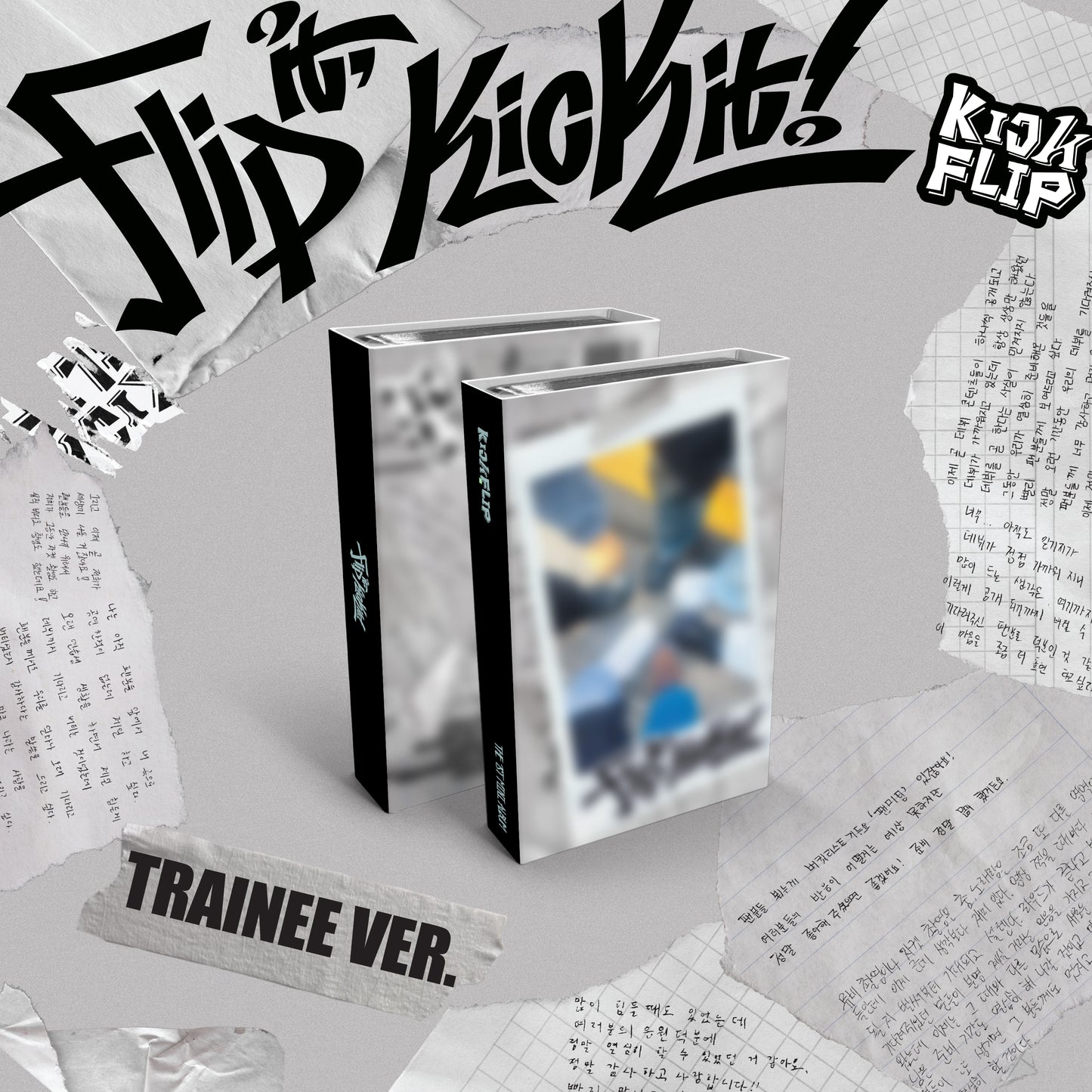 [KickFlip] 1er mini álbum [Flip it, Kick it!] (Versión Trainee)