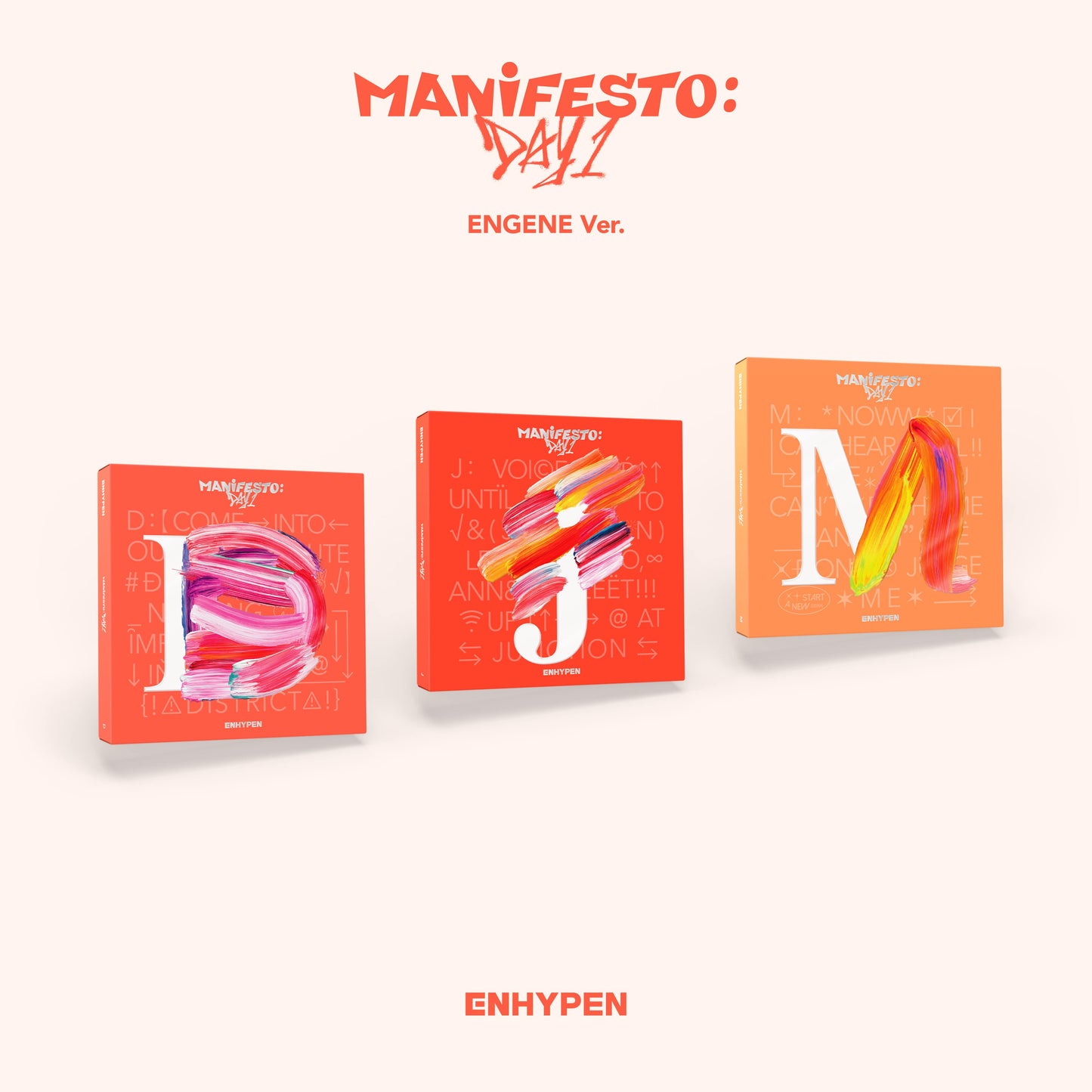 [ENHYPEN] 3rd Mini Album [MANIFESTO : DAY 1] (ENGENE ver.)