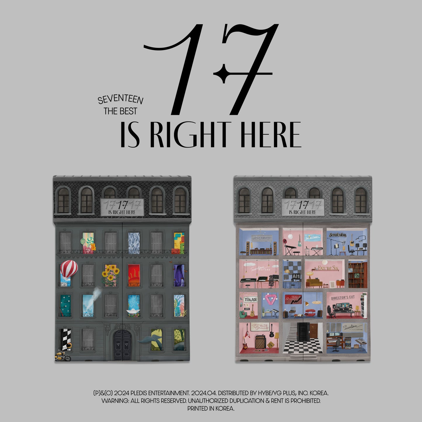 [SEVENTEEN] BEST ALBUM [17 IS RIGHT HERE]